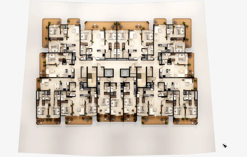 Altair 52: floorplan, photo 12 of 12