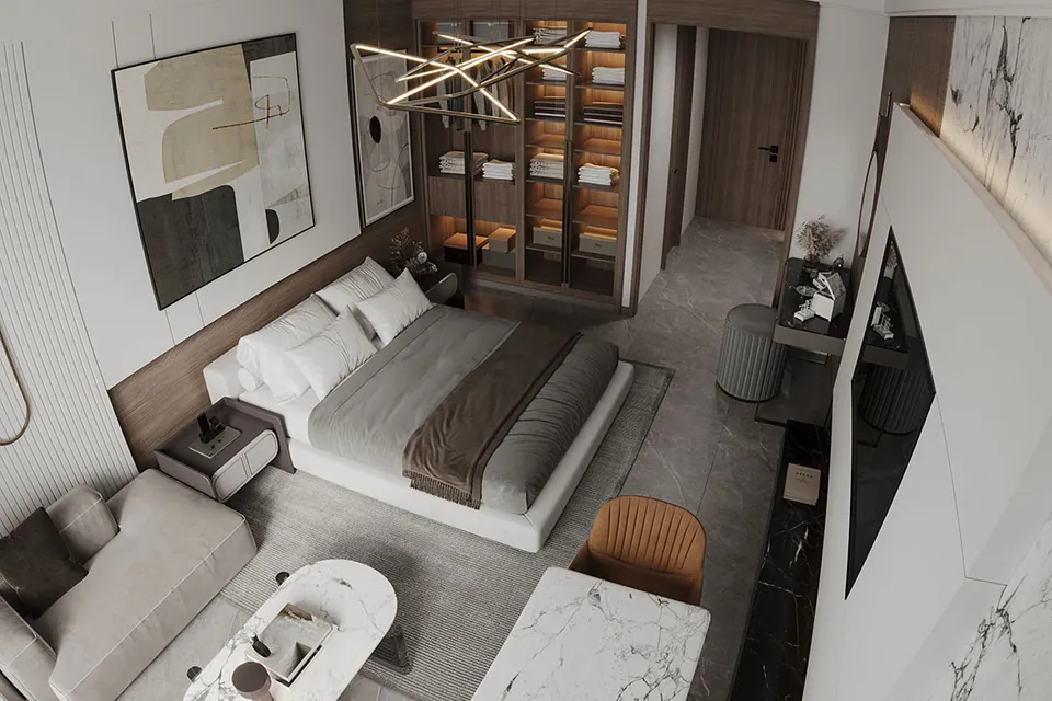 Electra by Acube: interior bedroom, photo 8 of 12