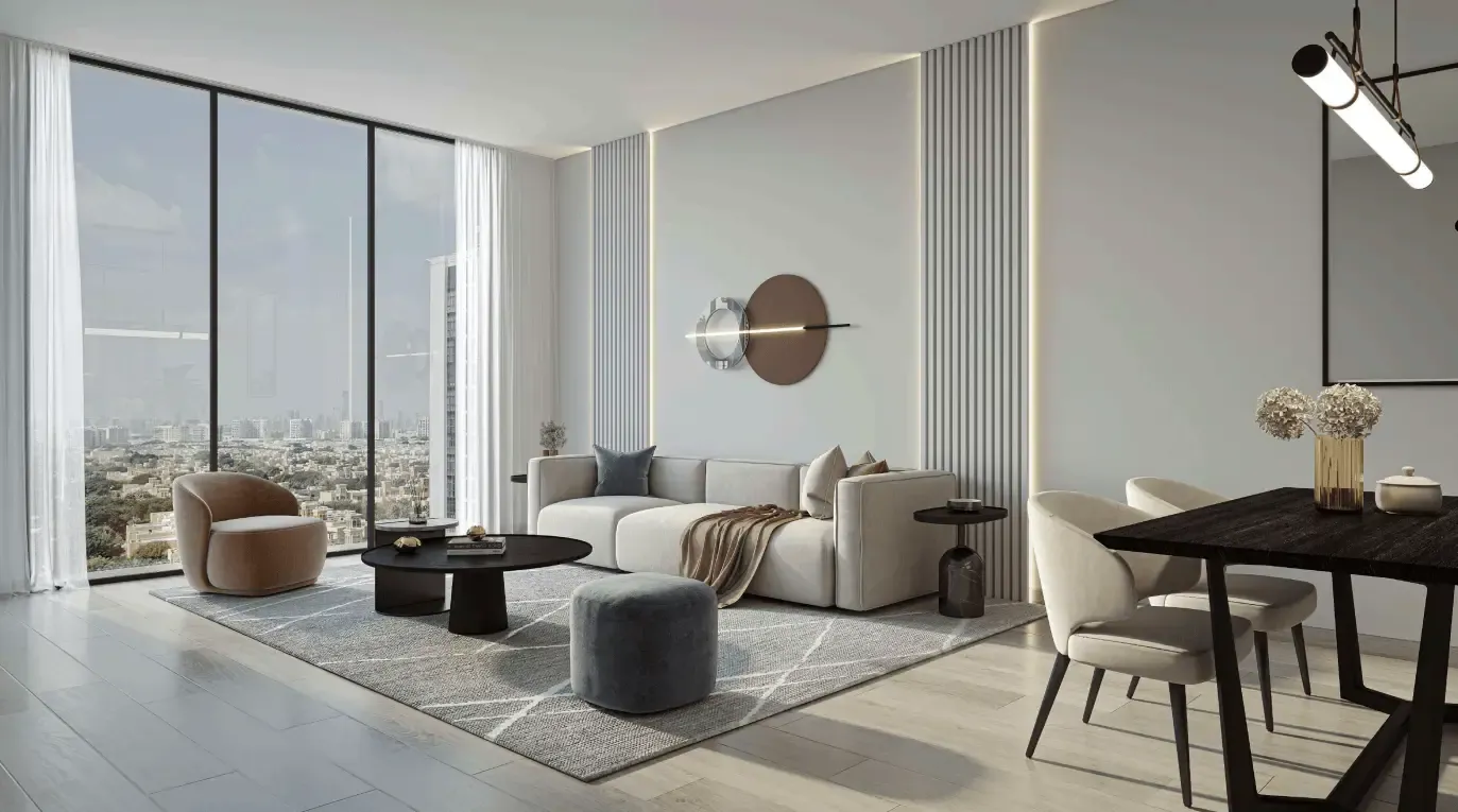 A99: interior living, photo 3 of 10