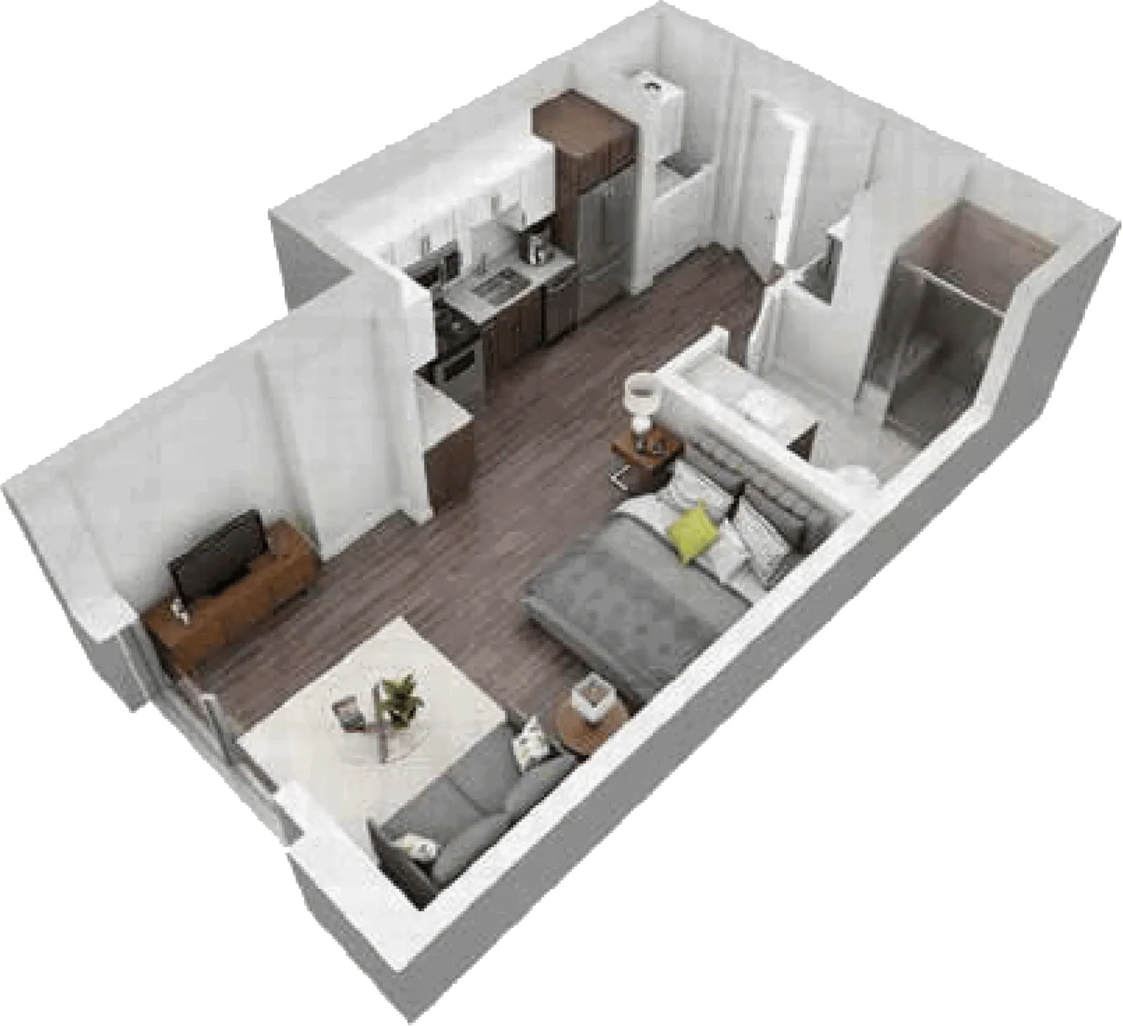 AG Square: interior living, photo 4 of 10
