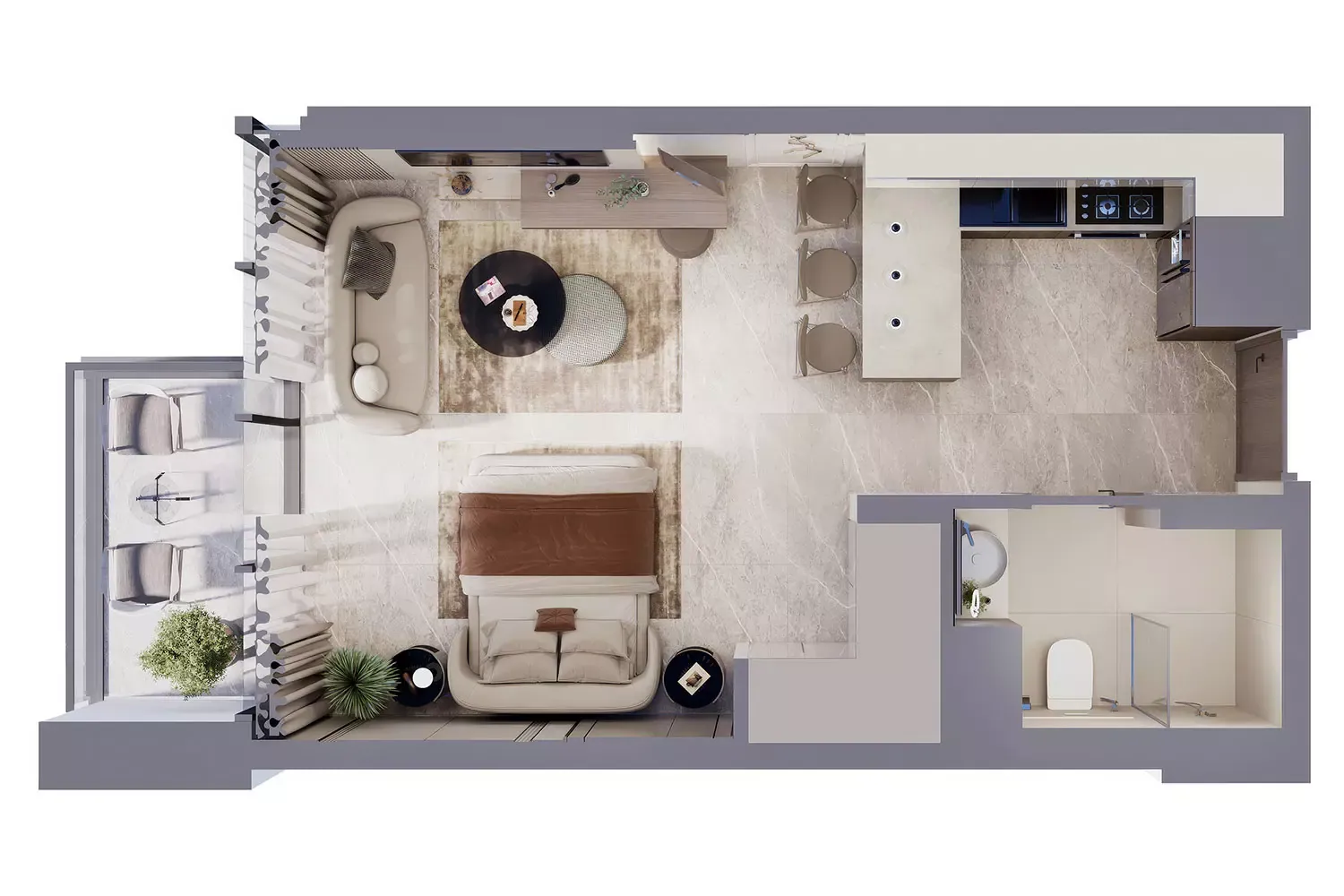 Palatium Residences: floorplan, photo 7 of 10