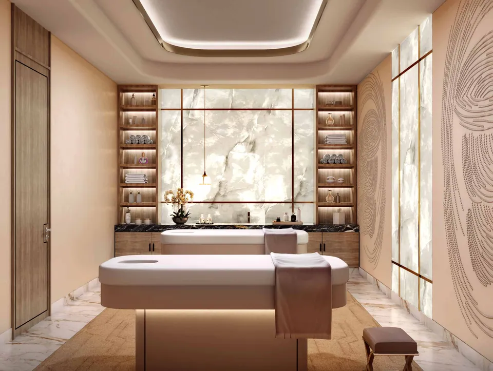 One Crescent: interior bathroom, photo 8 of 12
