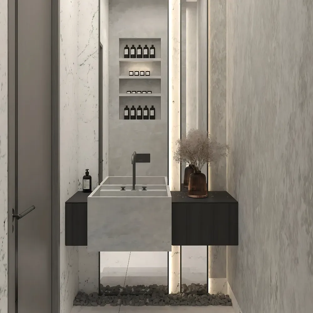 White Opals: interior bathroom, photo 10 of 12