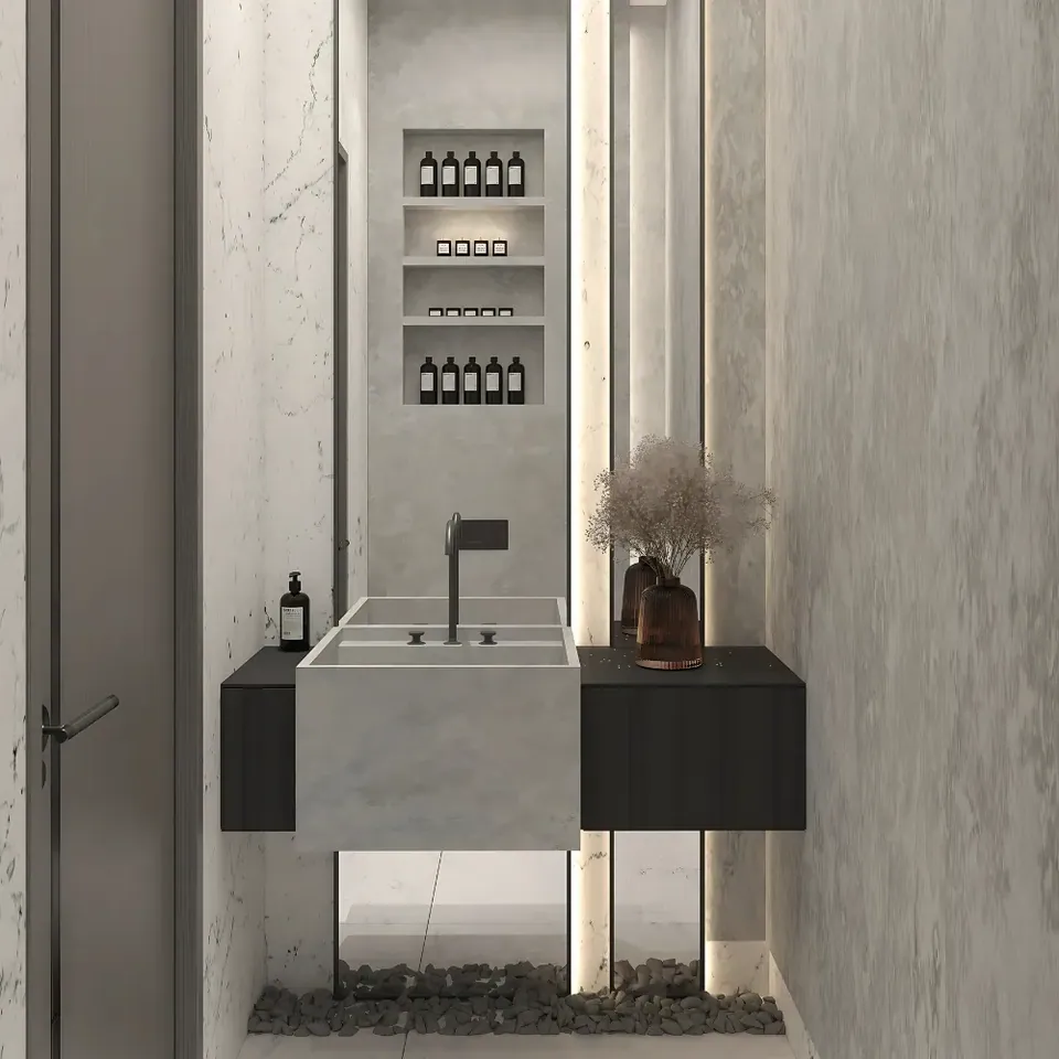 White Opals: interior bathroom, photo 10 of 12
