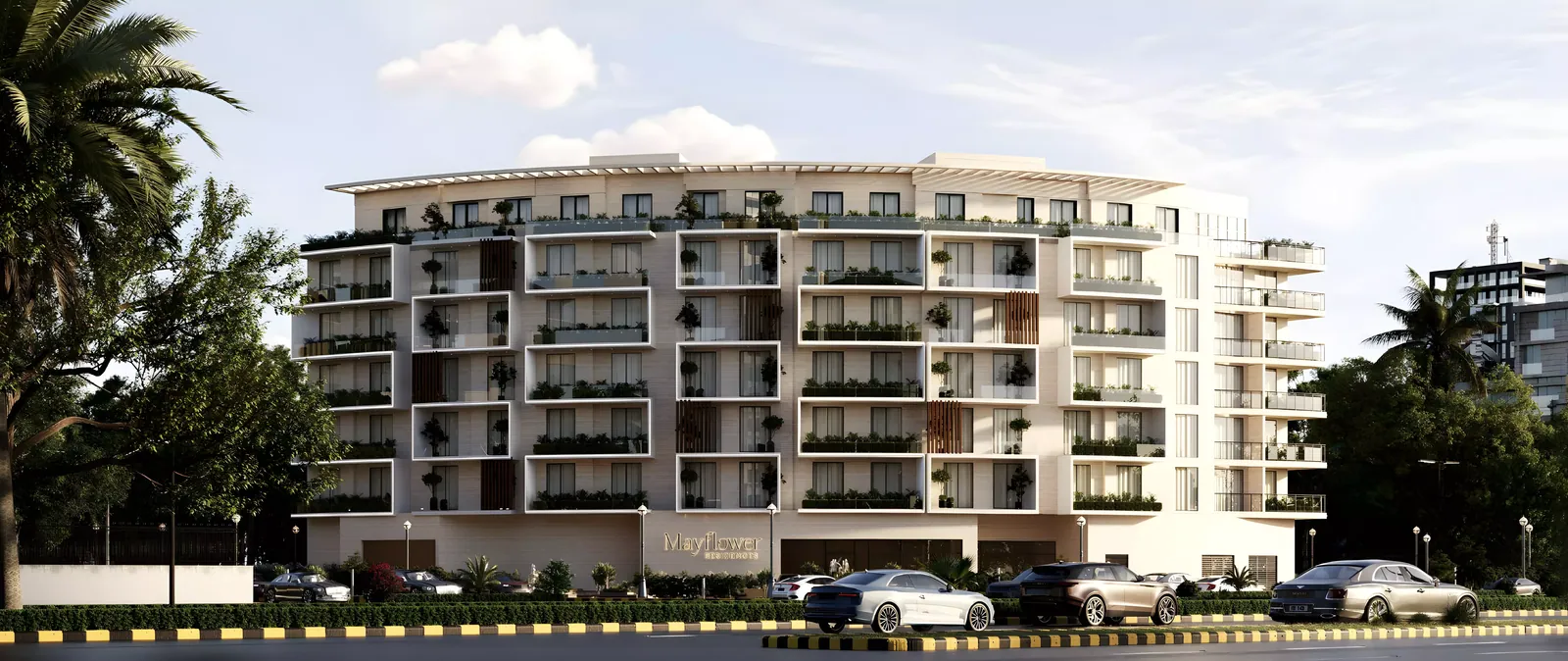 Mayflower Residences: exterior, photo 3 of 7