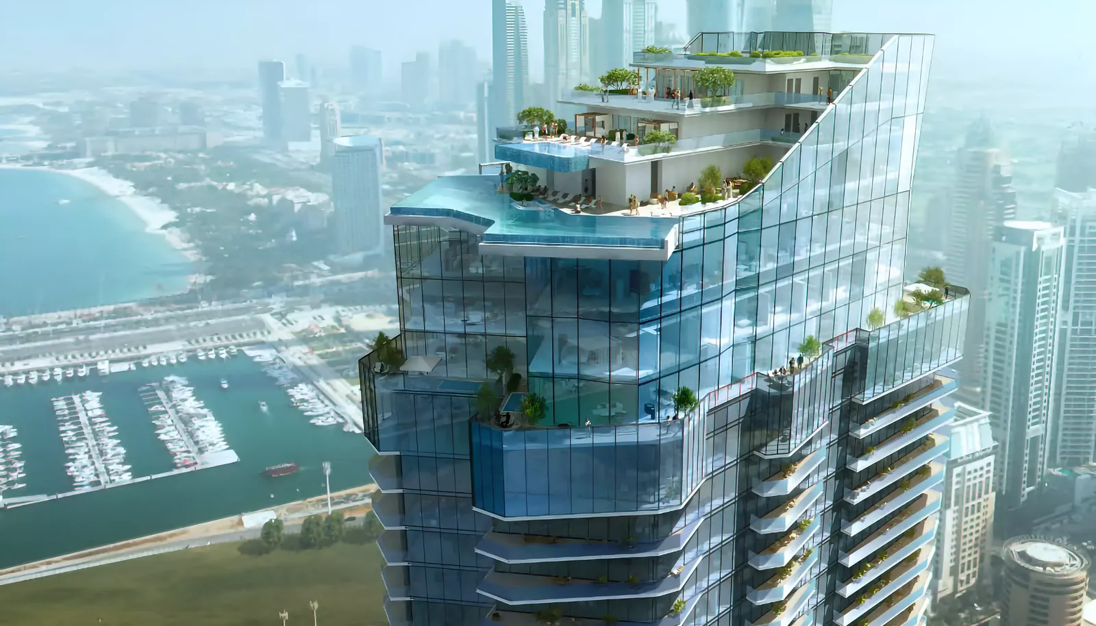 The Residences, Al Habtoor Grand: exterior, photo 1 of 8
