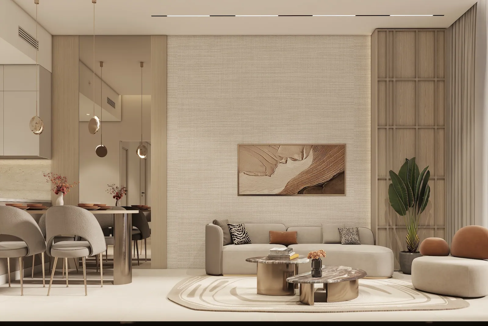 The Serene: interior living, photo 5 of 12