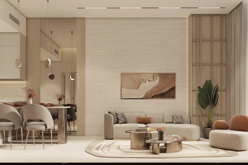 The Serene: interior living, photo 5 of 12