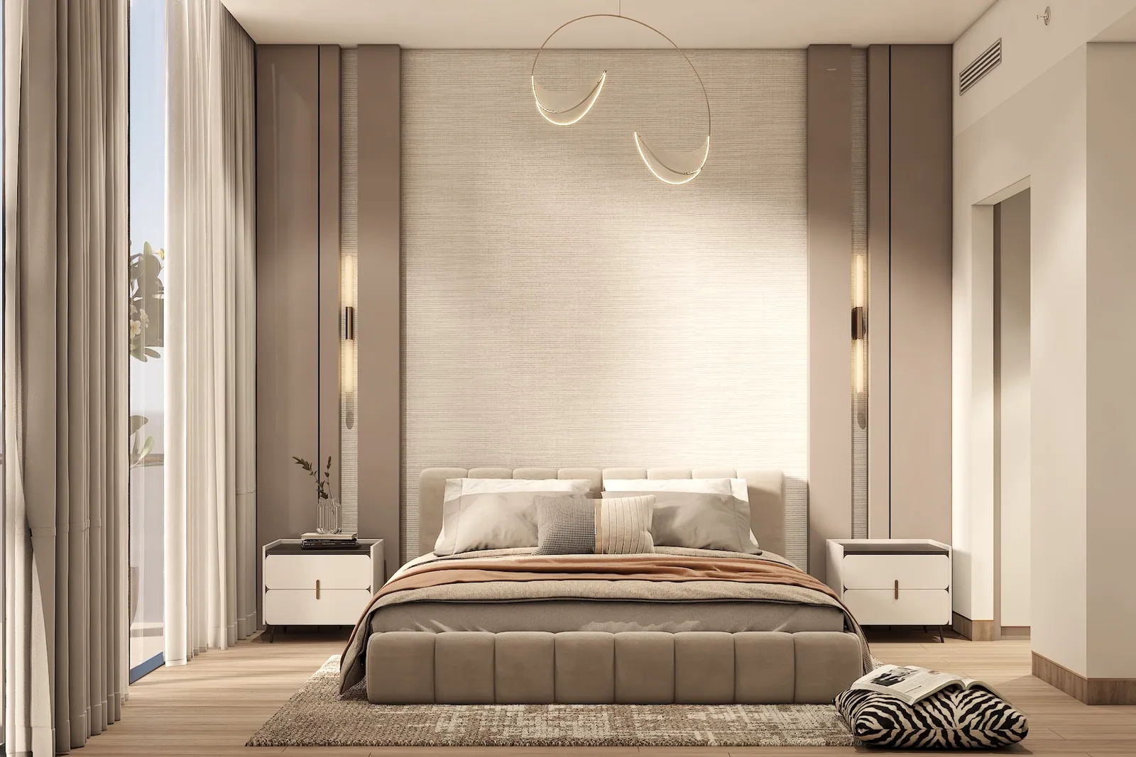 The Serene: interior bedroom, photo 7 of 12