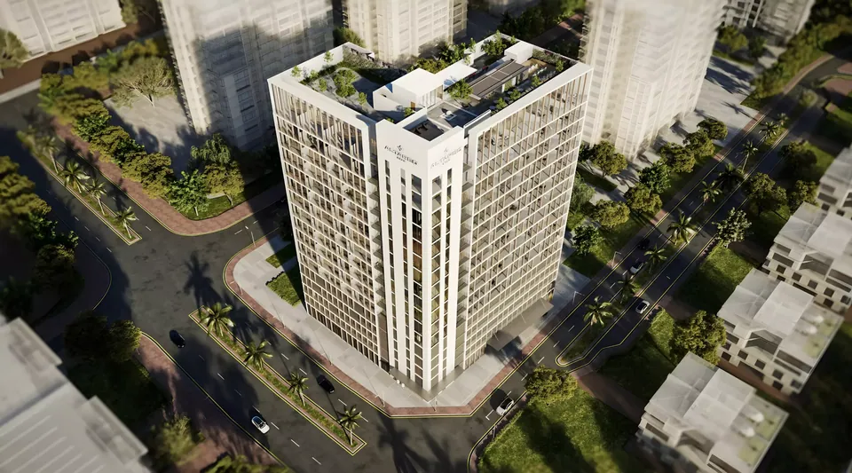 Norah Residence: aerial, photo 1 of 8