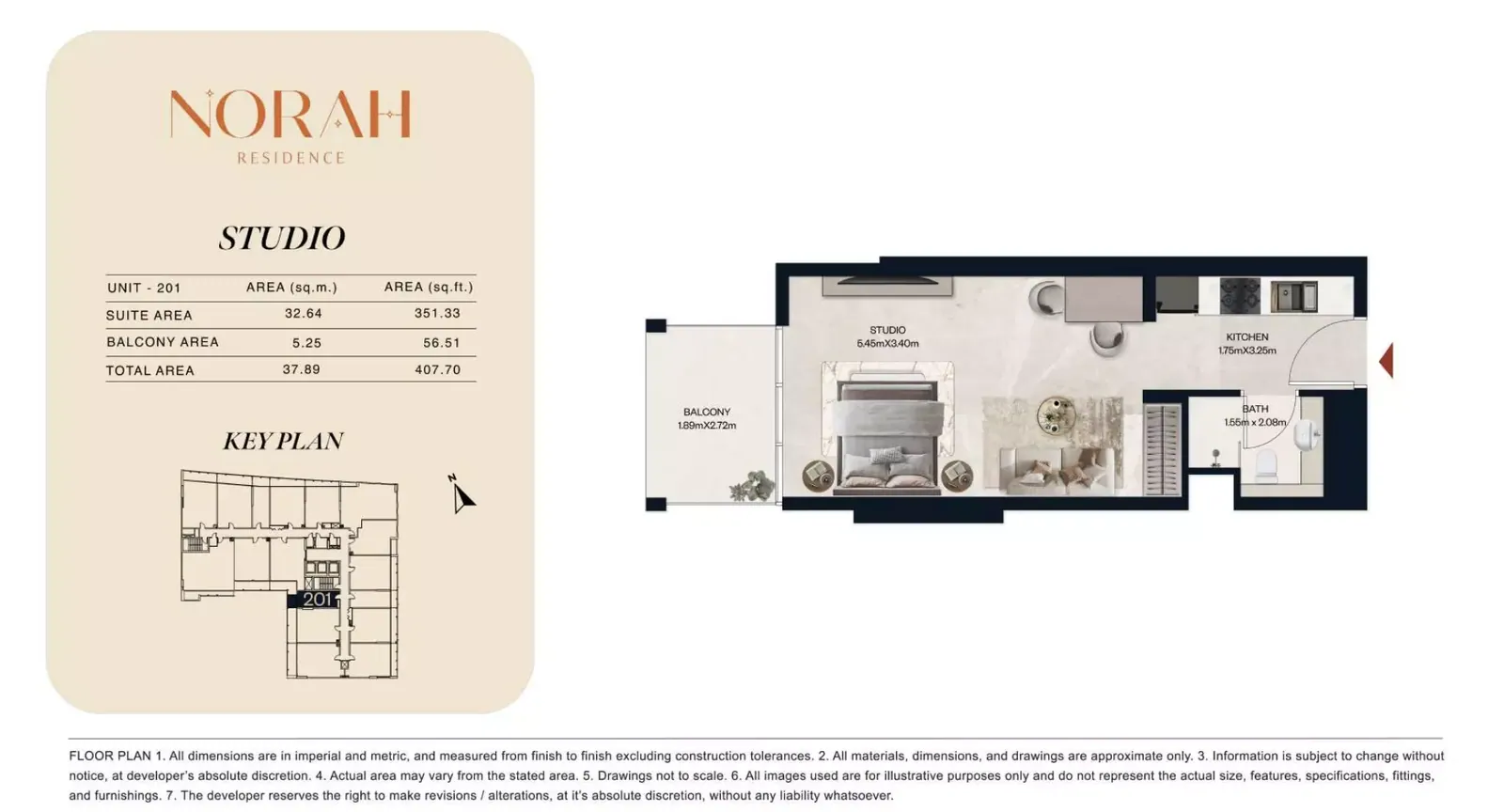 Norah Residence: floorplan, photo 8 of 8