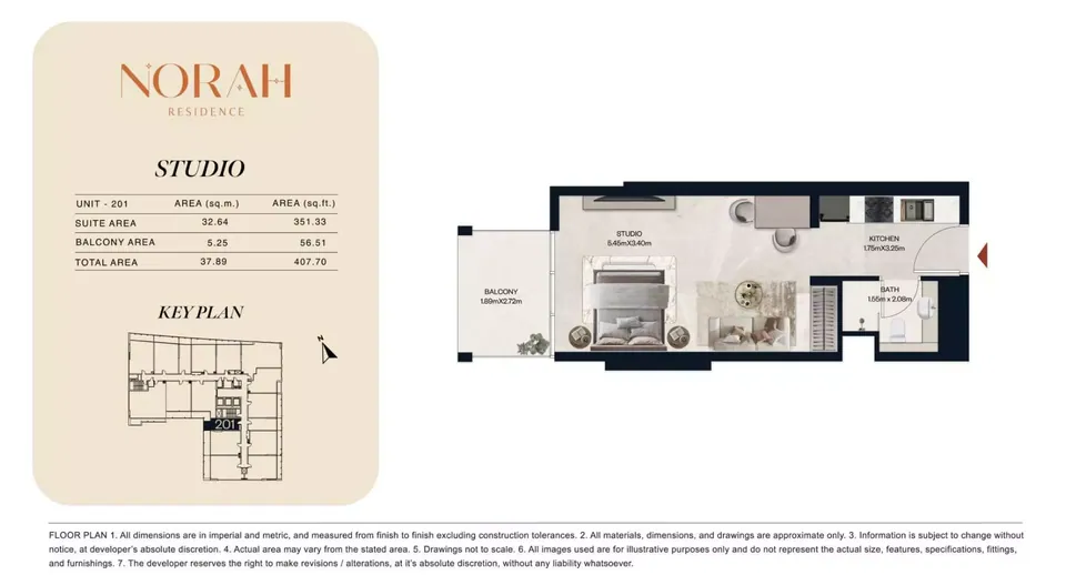 Norah Residence: floorplan, photo 8 of 8