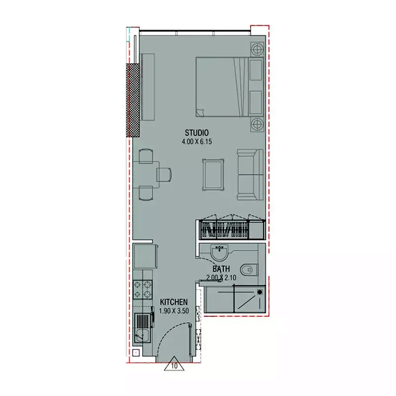 Al Waleed WS 1: floorplan, photo 2 of 4