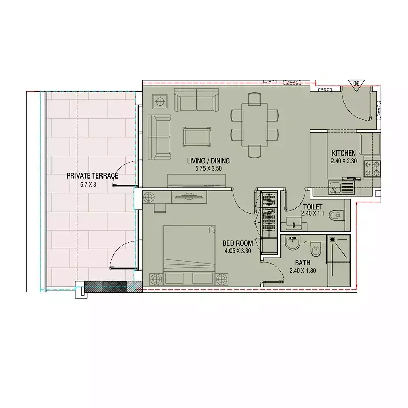 Al Waleed WS 1: floorplan, photo 3 of 4
