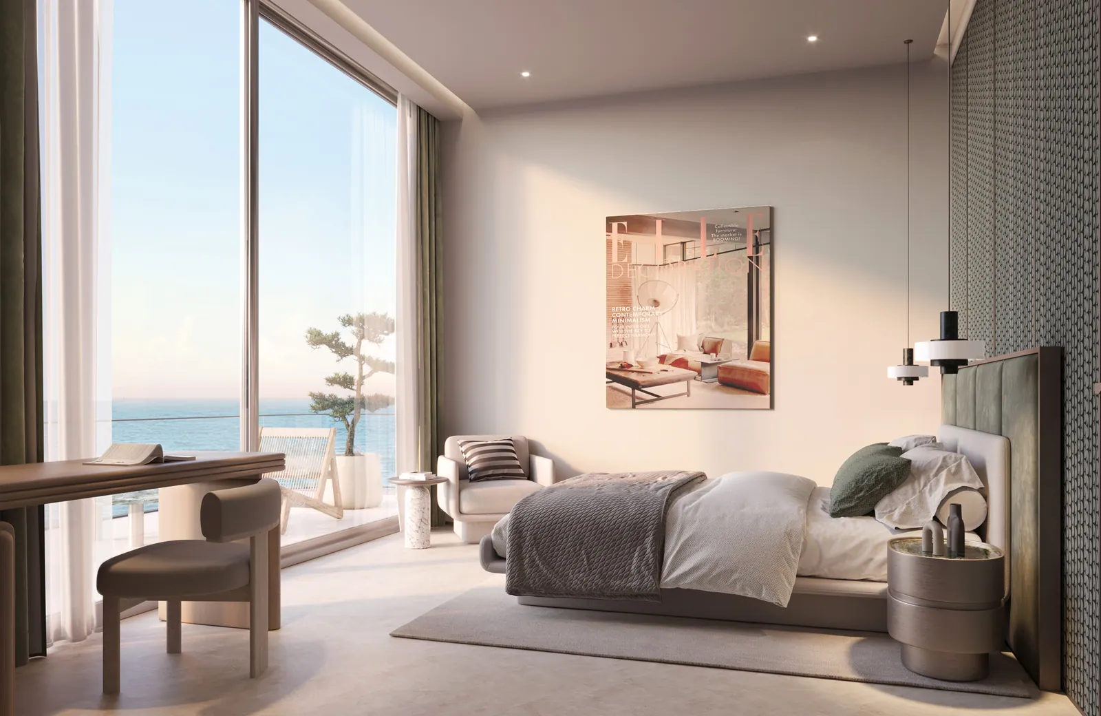 ELLE Residences: interior bedroom, photo 8 of 12