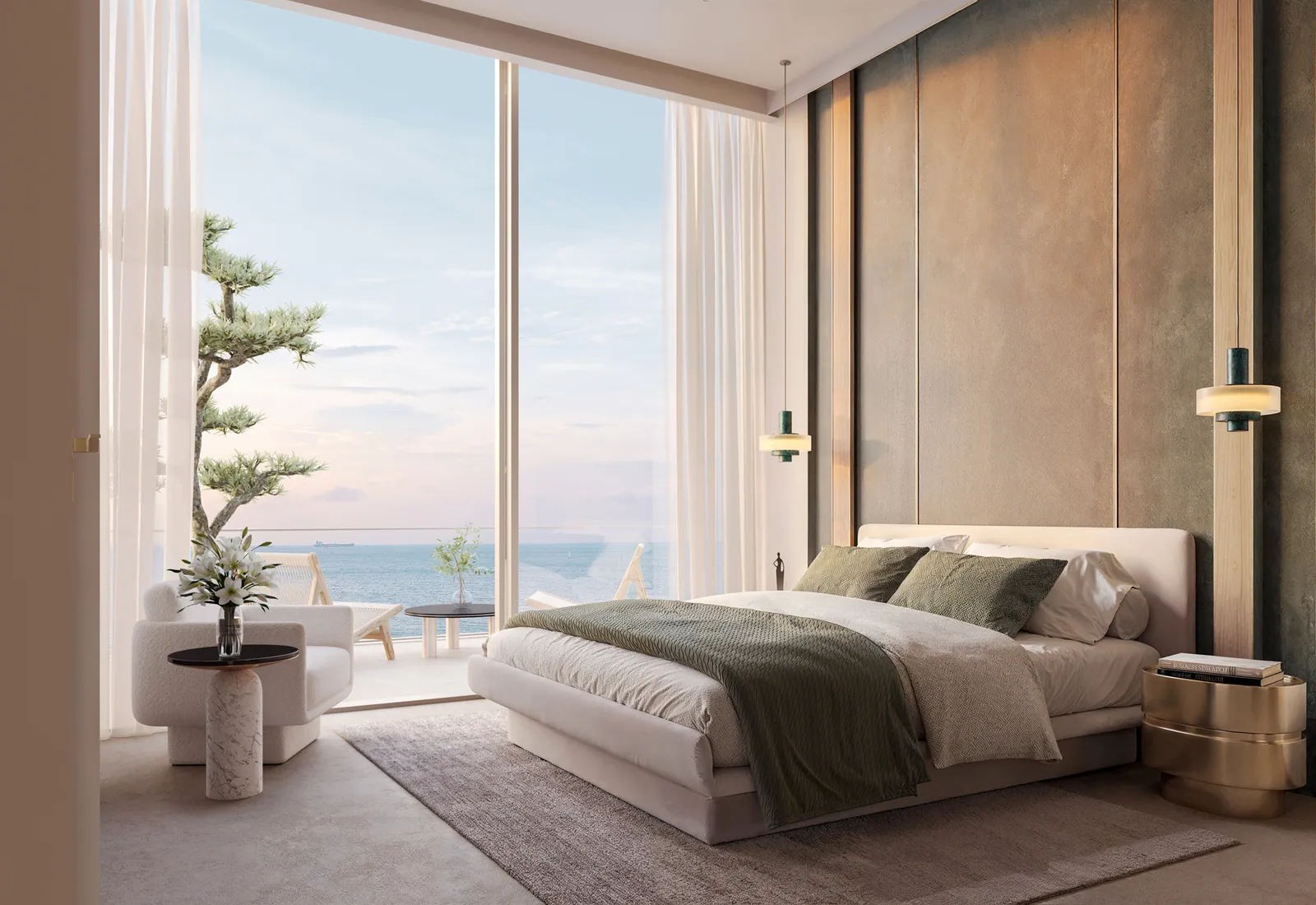 ELLE Residences: interior bedroom, photo 9 of 12