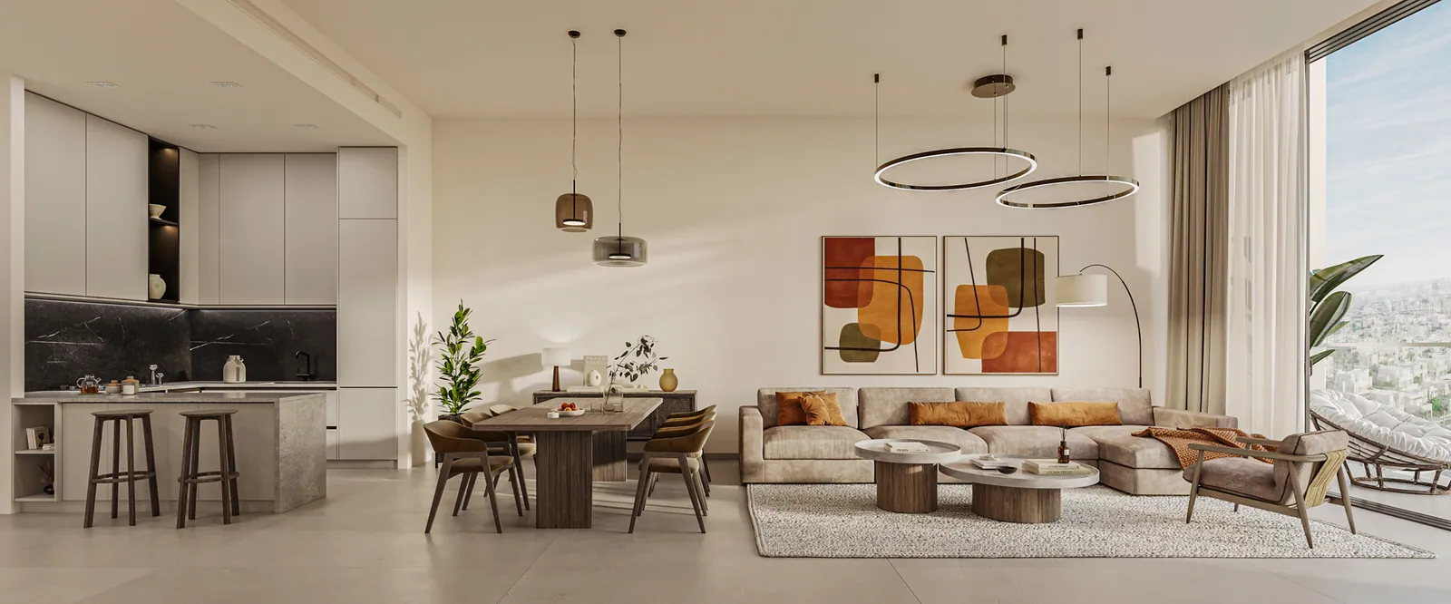 Evora Residences: interior living, photo 8 of 12