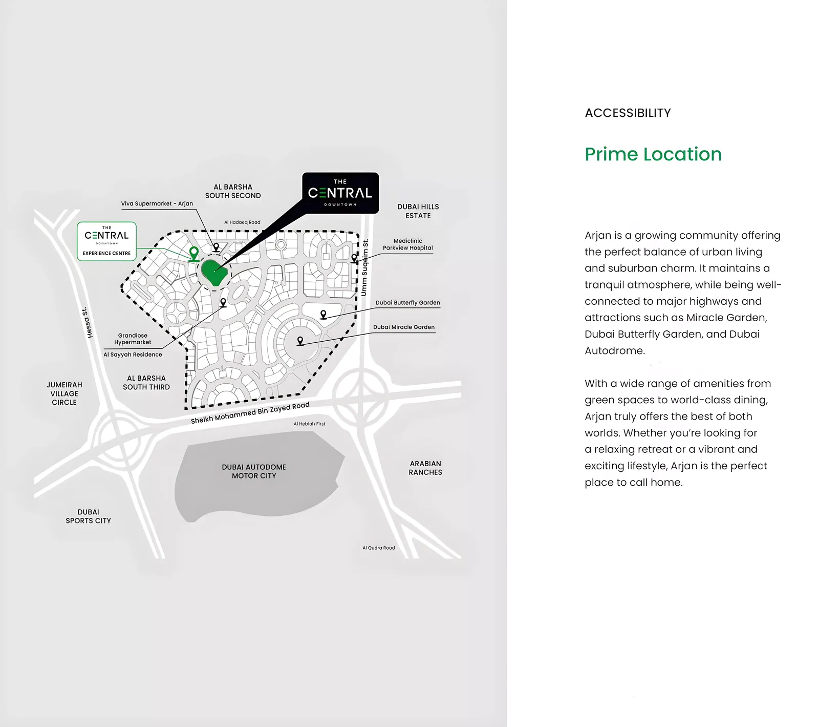 The Central Downtown: floorplan, photo 10 of 10