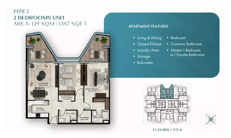 Cresswell Views: floorplan, photo 3 of 4