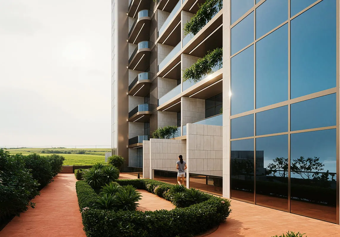 Golf Terrace Residences: exterior, photo 8 of 12