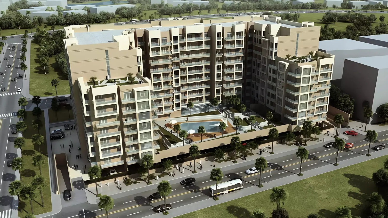 Sherena Residence 2: aerial, photo 1 of 2