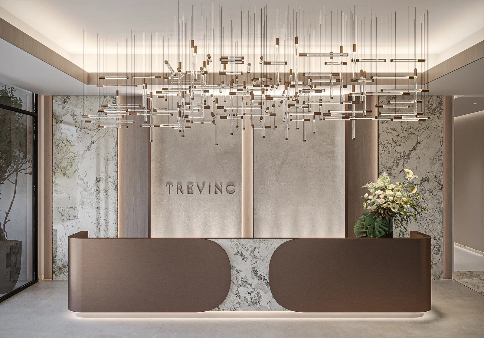 Trevino Residences: interior living, photo 4 of 12
