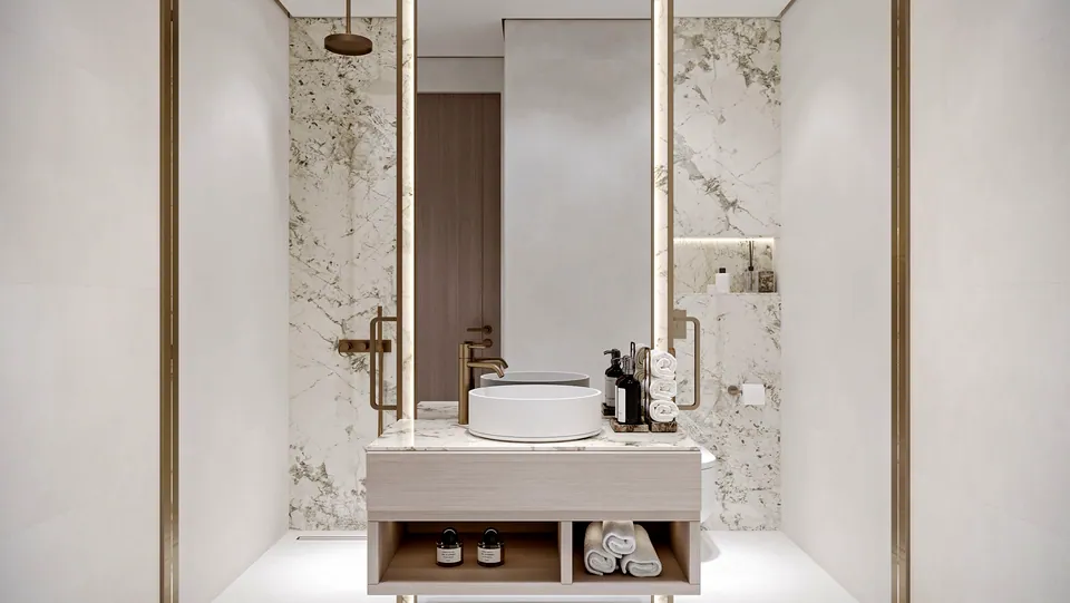 Trevino Residences: interior bathroom, photo 8 of 12