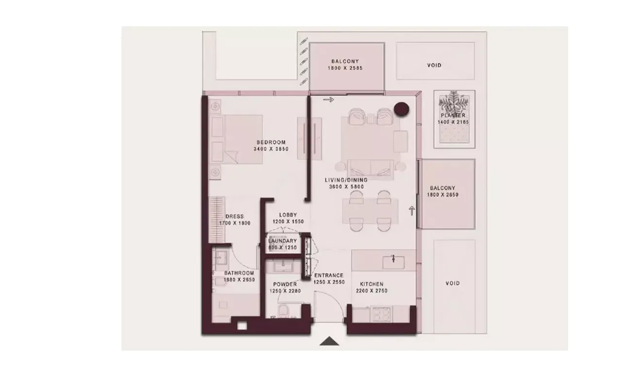 Shoaq by Avenew: floorplan, photo 11 of 12