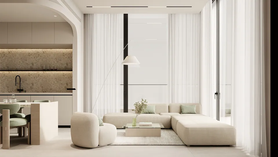 Arthouse Residences: interior living, photo 3 of 6