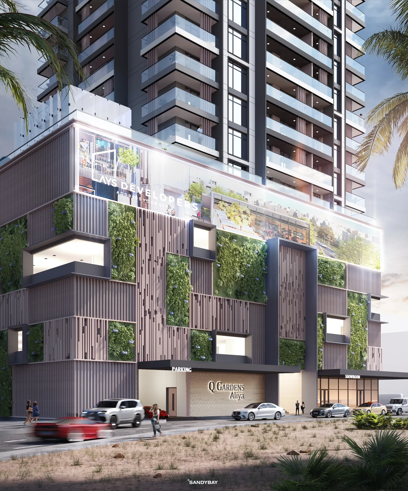 Q Gardens Aliya: exterior, photo 2 of 12