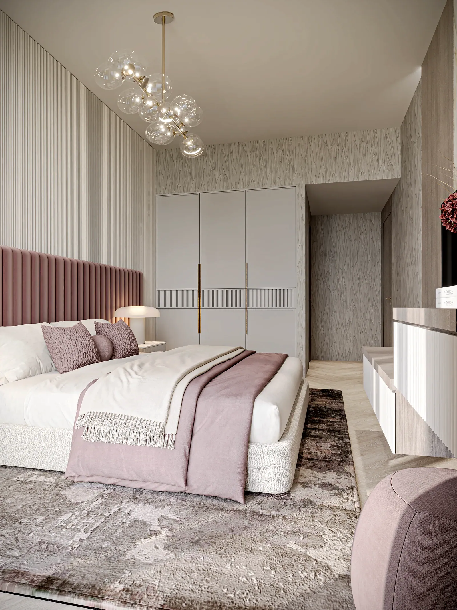Q Gardens Aliya: interior bedroom, photo 8 of 12