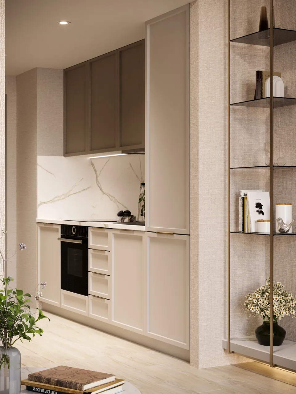 Q Gardens Lofts 2: interior kitchen, photo 10 of 12