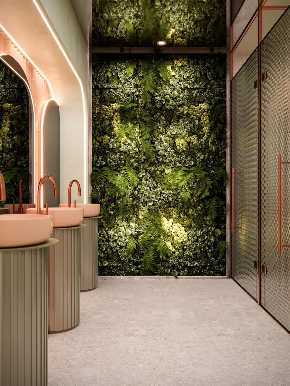 Q Gardens Lofts 2: interior bathroom, photo 11 of 12