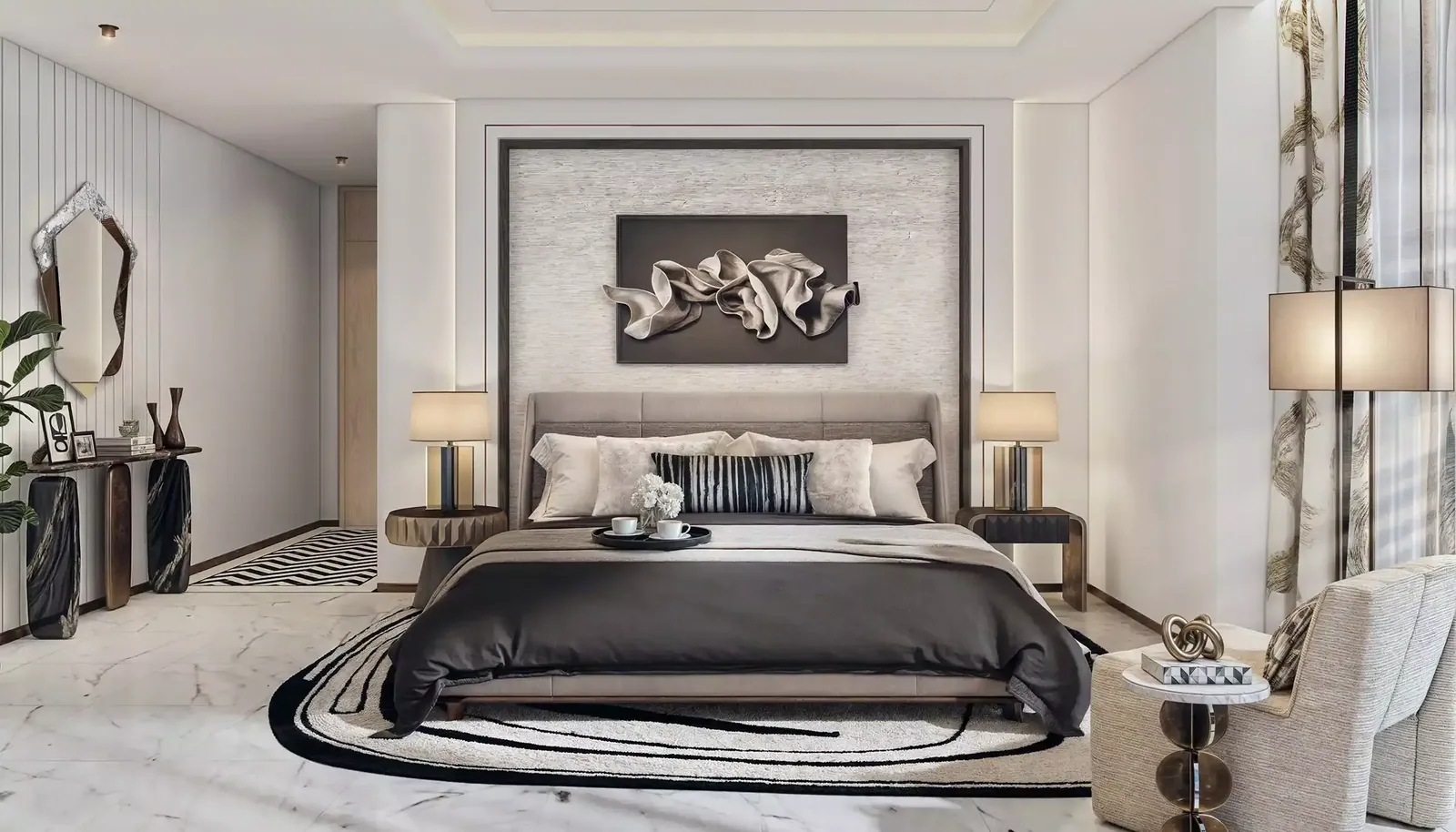 Sofitel Residences Downtown Dubai: interior bedroom, photo 7 of 12