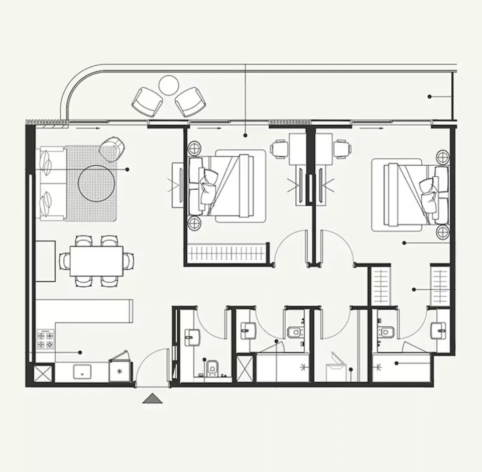 Azizi Amir: floorplan, photo 7 of 7