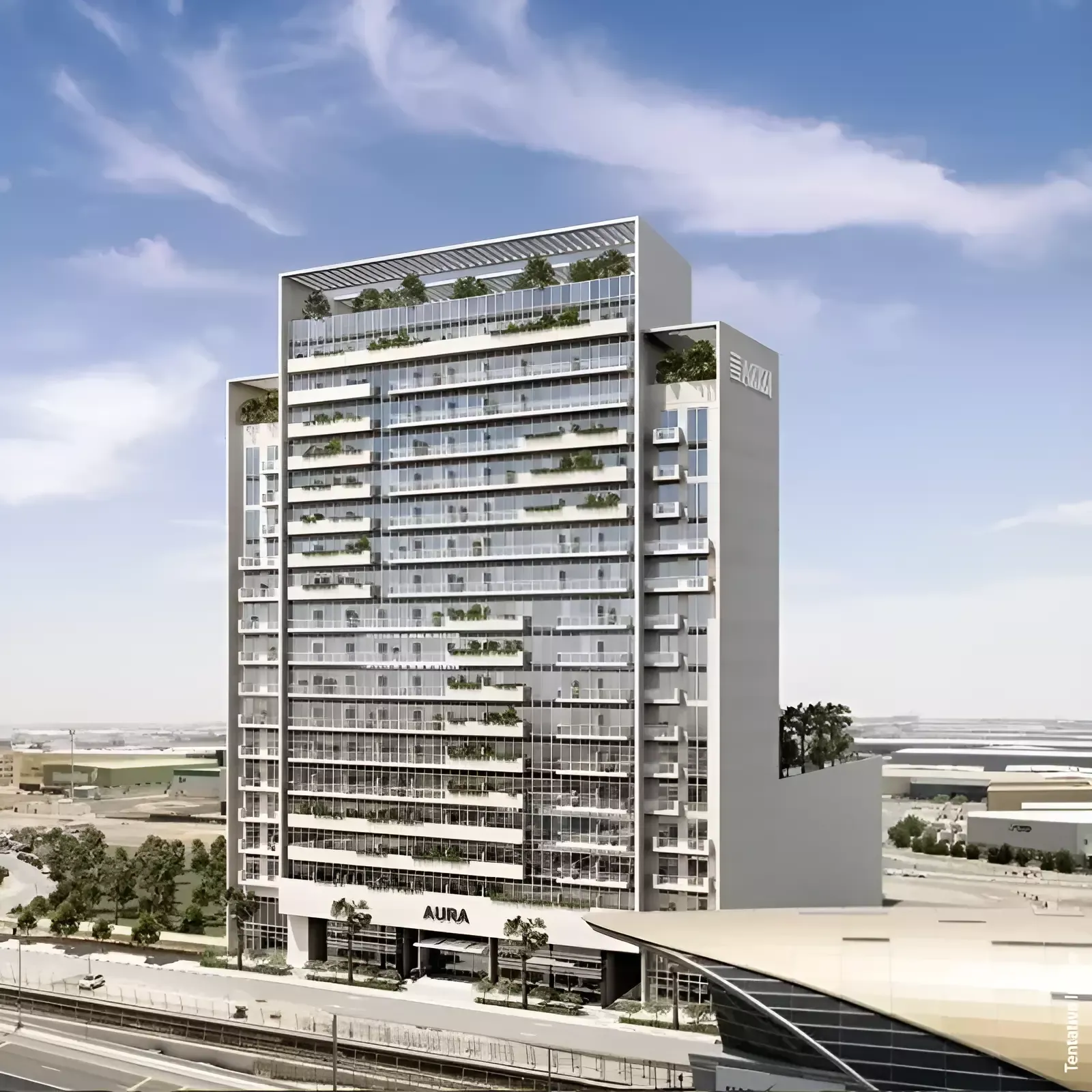 Azizi Aura Phase 2: exterior, photo 7 of 7