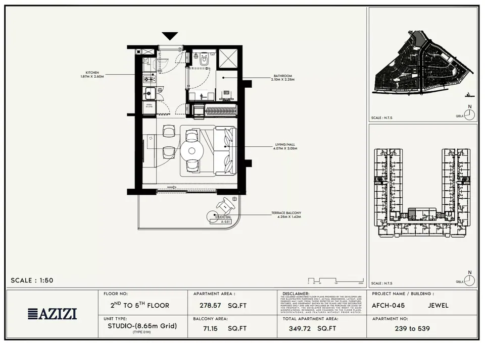 Azizi Jewel: floorplan, photo 6 of 7