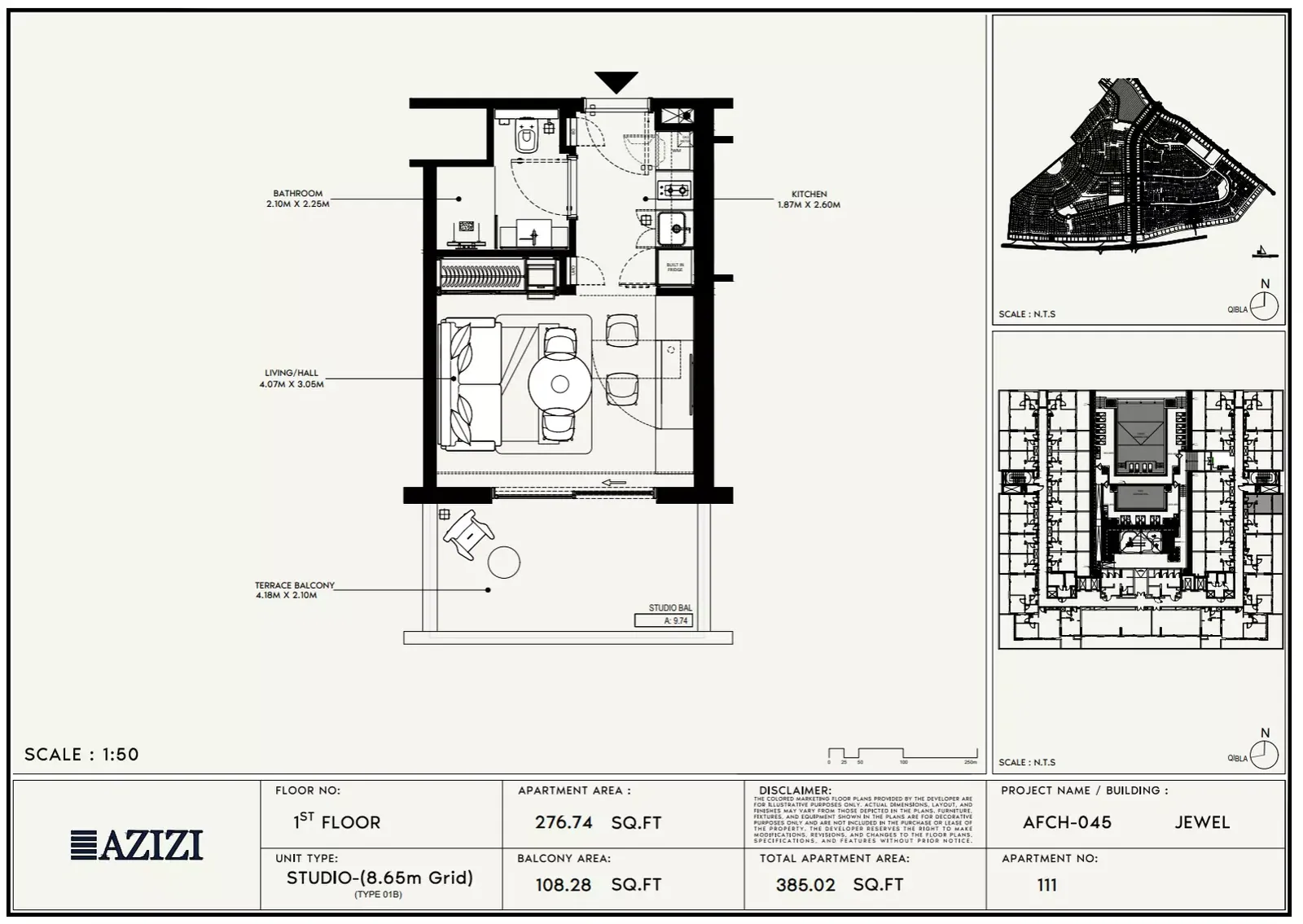Azizi Jewel: floorplan, photo 7 of 7
