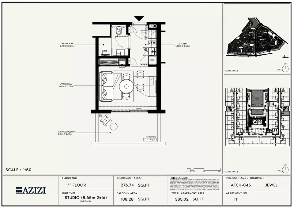 Azizi Jewel: floorplan, photo 7 of 7