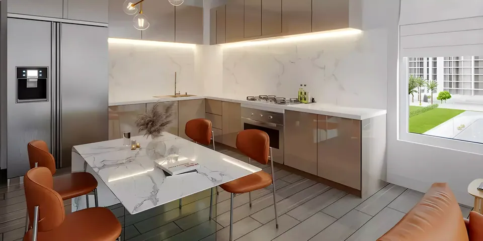Azizi Riviera 53: interior kitchen, photo 2 of 5
