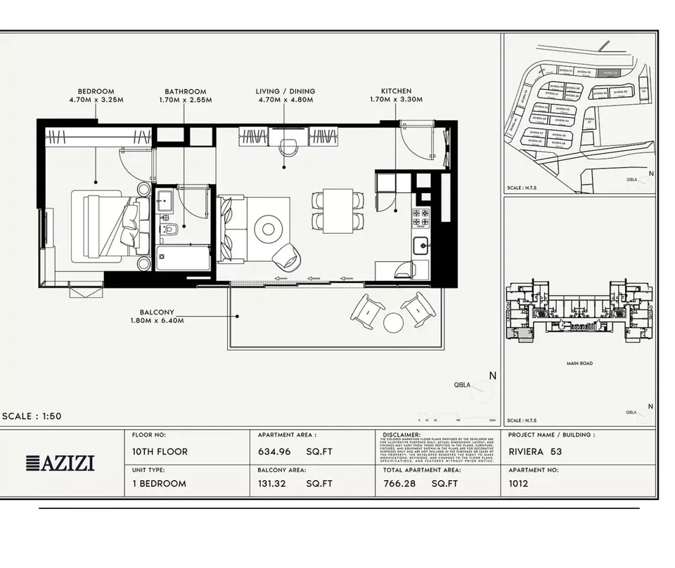 Azizi Riviera 53: floorplan, photo 4 of 5