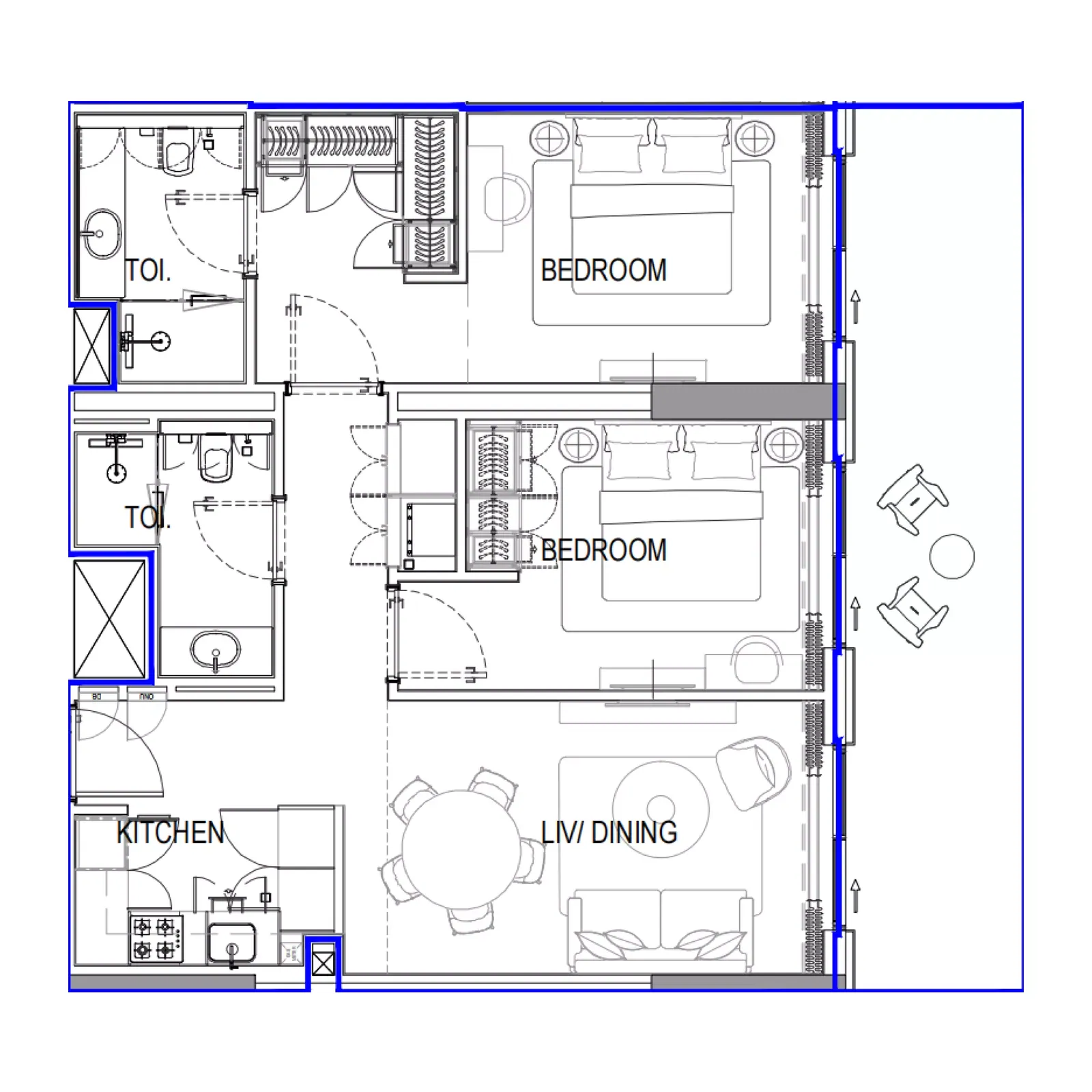 Azizi Venice 15: floorplan, photo 7 of 8