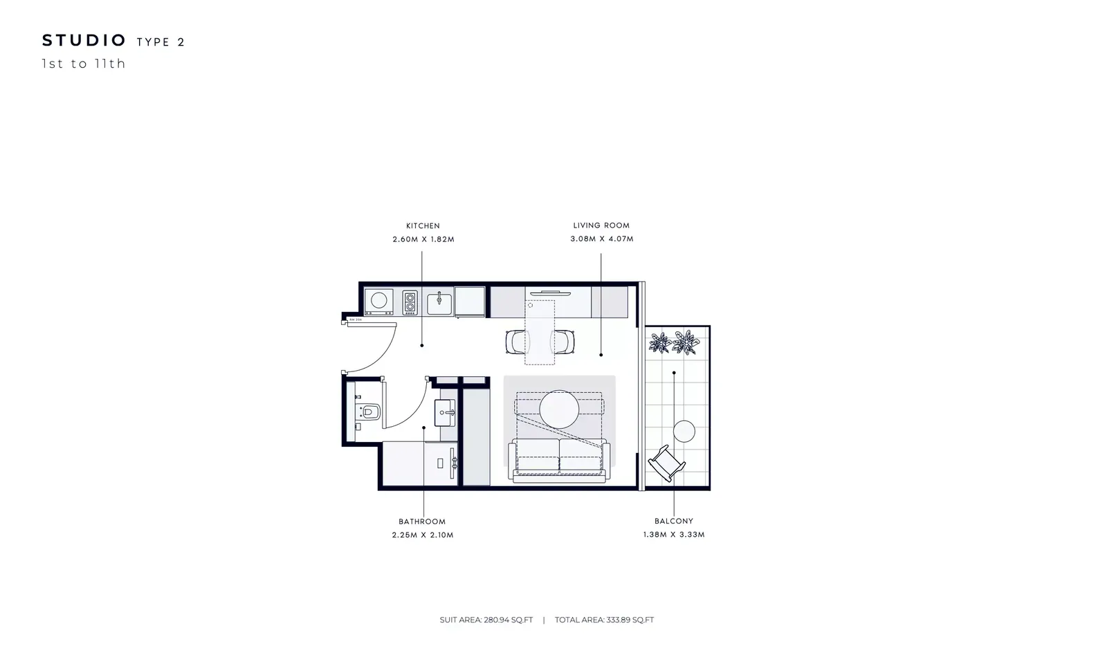 Azizi Venice 2: floorplan, photo 10 of 10