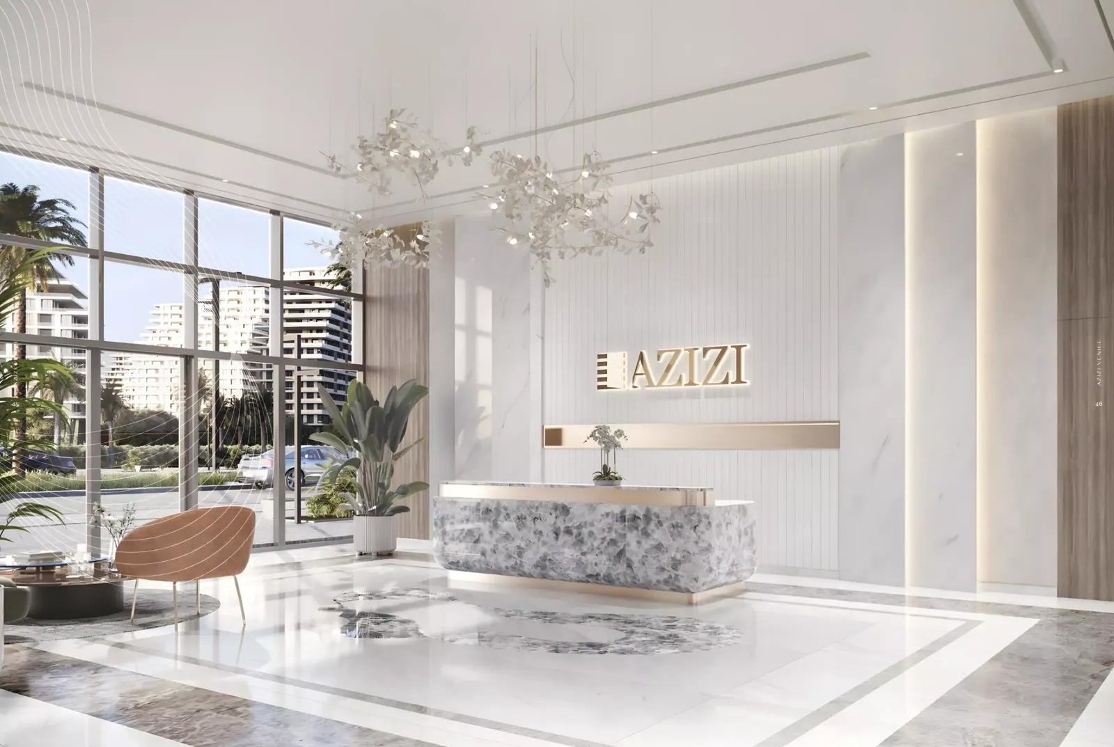 Azizi Venice 3: interior living, photo 8 of 11