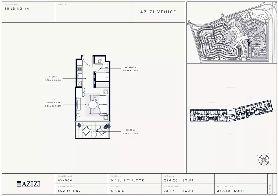 Azizi Venice 4: floorplan, photo 8 of 8