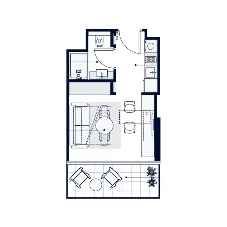 Azizi Venice 5: floorplan, photo 4 of 5