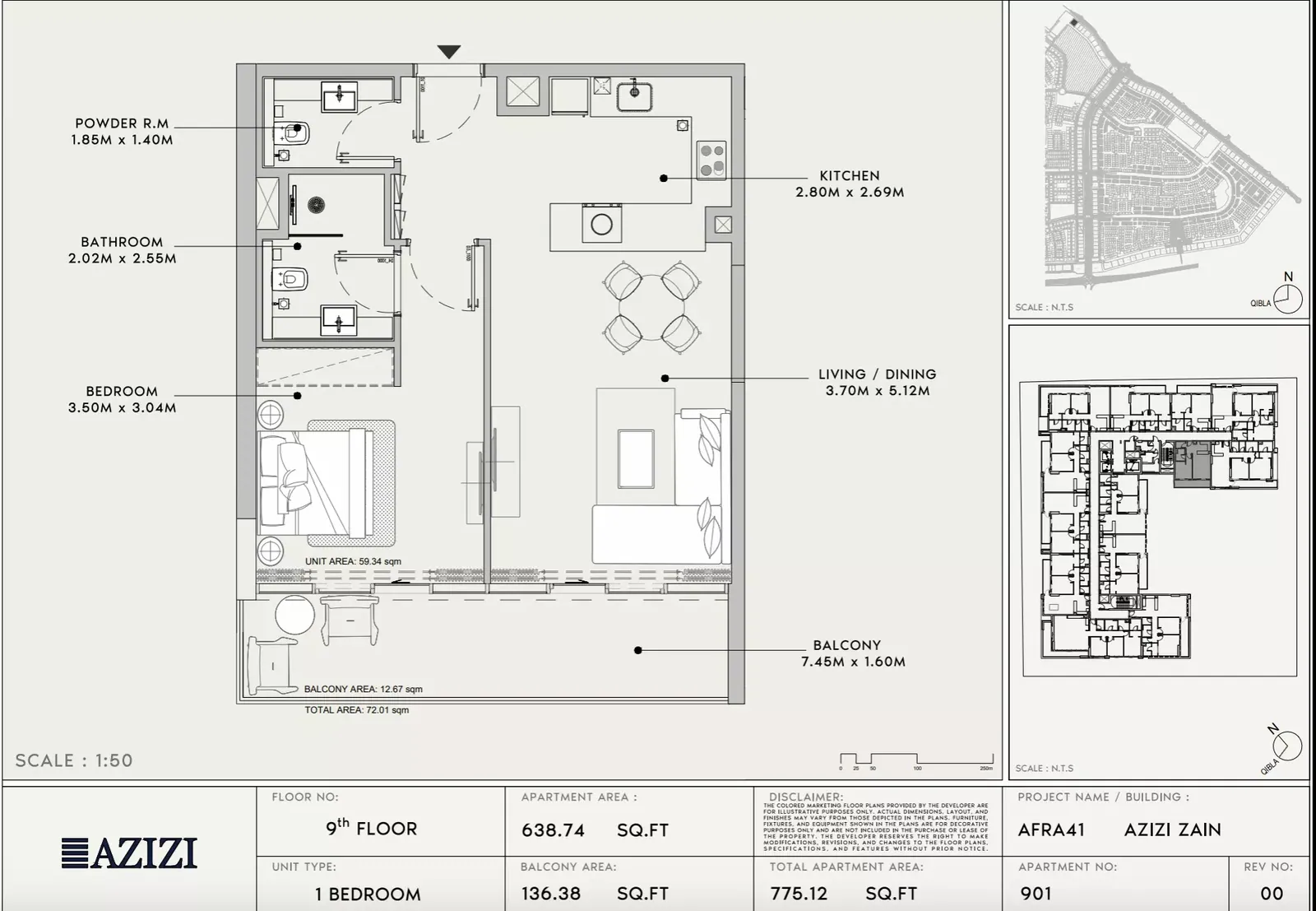 Azizi Zain: floorplan, photo 9 of 10