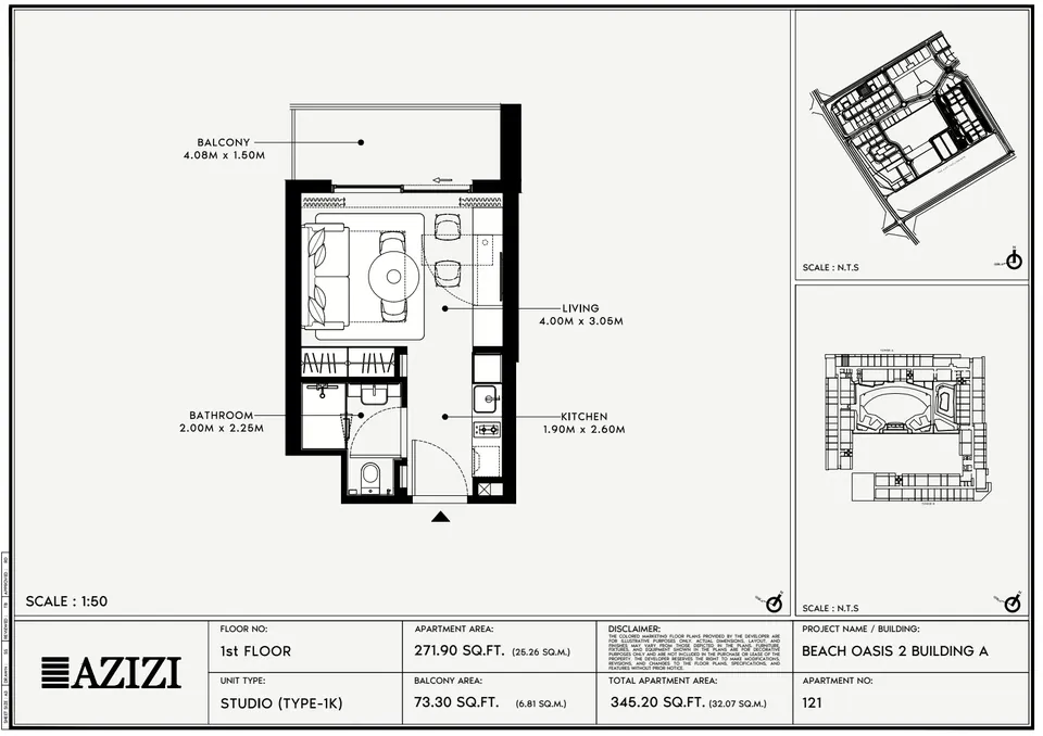 Beach Oasis II: floorplan, photo 9 of 10