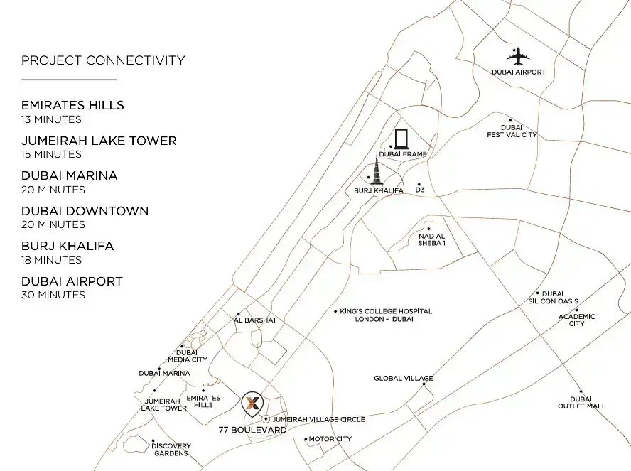 77 Boulevard: floorplan, photo 12 of 12