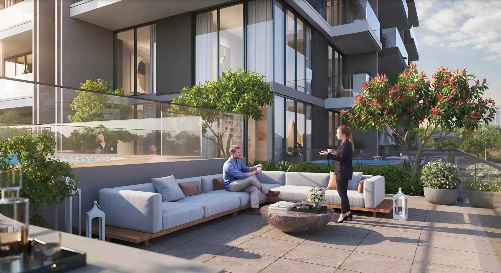 Gate Royale Residences: interior living, photo 7 of 11